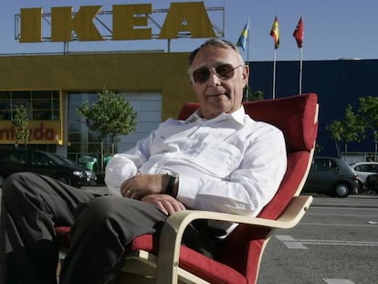 Ingvar Kamprad, fundador da rede de móveis Ikea, em foto de 2006.