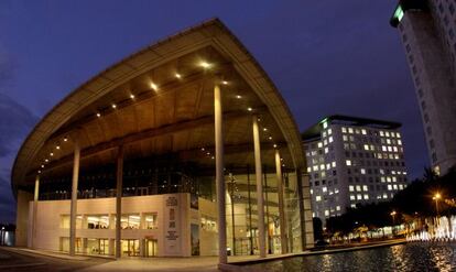 El Palacio de Congresos de Valencia.