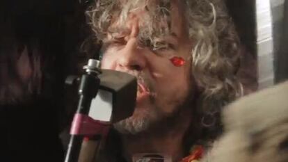 Wayne Coyne, de los Flaming Lips, en 'Elephant'.