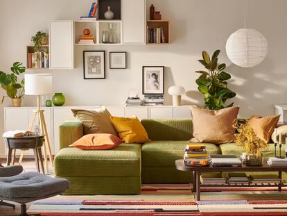 Tendencias de decoración para 2024, los sofás grandes son protagonistas