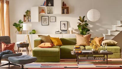 Tendencias de decoración para 2024, los sofás grandes son protagonistas