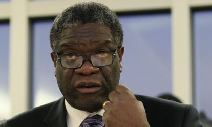 El ginec&oacute;logo congole&ntilde;o Denis Mukwege.