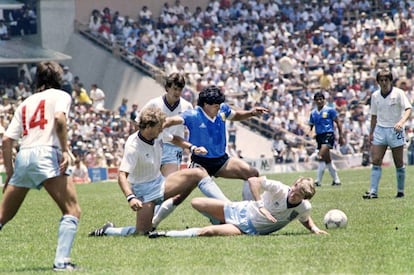 ‘La mano de Dios’ de Maradona