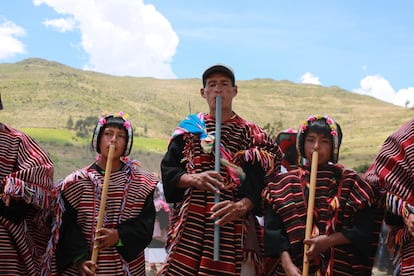 Hombres nación Yampara Bolivia