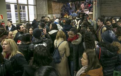 Aspirantes al MIR en la Facultad de Derecho de la Universidad Complutense, donde se examinaron el 25 de enero.