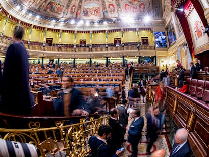 El Congreso de los Diputados.