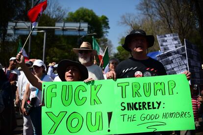 Alrededor de 88 organizaciones civiles han convocado la marcha para mandar un mensaje contundente contra los ataques del presidente Trump.