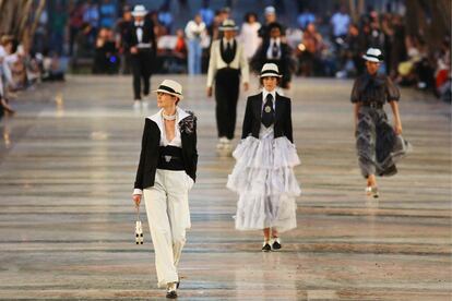 Desfile Cruise collection de Chanel en La Habana