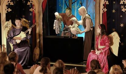 Escena de la obra 'Perdida en el Bosco'.
