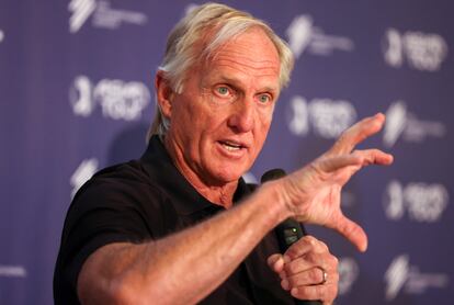 Greg Norman, en febrero pasado en Arabia Saudí.