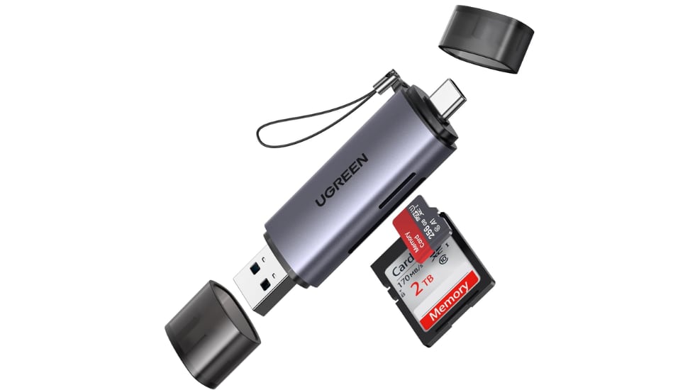 Lector de tarjetas SD.