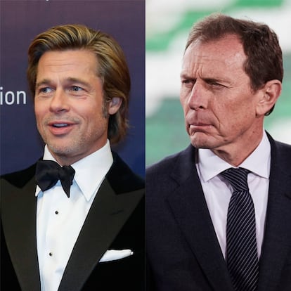 <p>No, no es tan injusto comparar a Butragueño con Pitt, el mayor <em>sex symbol</em> masculino que ha dado Hollywood en los últimos 40 años. Butragueño está considerado uno de los mejores futbolistas de la historia, está en el Salón de la Fama de la FIFA y fue también, en su día, un ídolo erótico <a href="https://elpais.com/diario/1986/12/16/deportes/535071605_850215.html" target="_blank">(¿se acuerdan que aquella foto donde enseña accidentalmente los genitales en pleno esfuerzo?)</a> para muchas españolas (y algún español). Si hoy han madurado de manera diferente será por cosas que no tienen nada que ver con el envidiable físico de ambos en su juventud.</p>