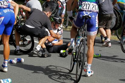 Wiggins se rompe la clavícula