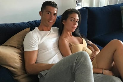 Cristiano Ronaldo y Georgina Rodríguez.