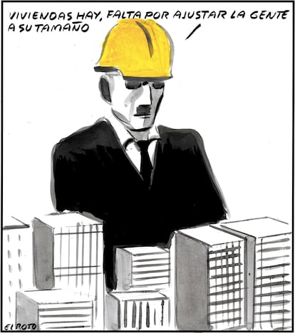 Viñeta de El Roto del 9 de octubre de 2023.