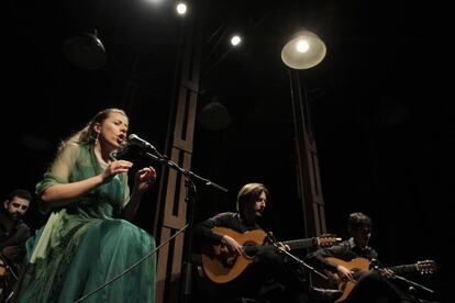 Gema Caballero en 'Que no he muerto' en 2013.