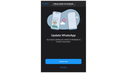 WhatsApp permitirá de forma oficial pasar conversaciones entre Android y iPhone