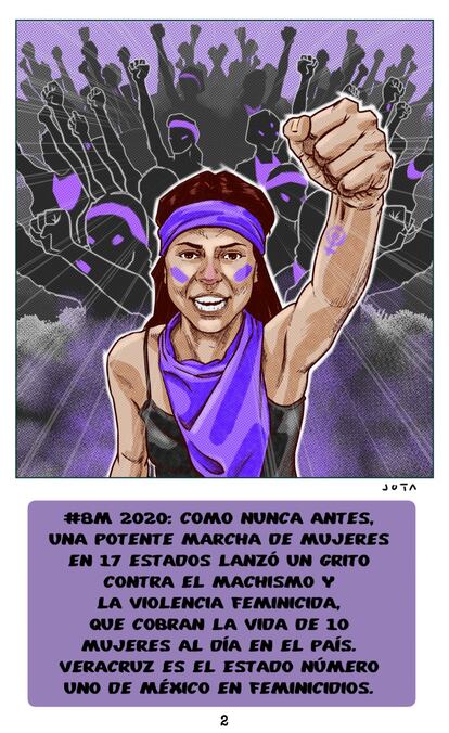 La violencia contra las mujeres no ha cesado en plena pandemia. Los cerca de 3.000 feminicidios que se cuentan cada año en México se distribuyen en todos los Estados del país: Guanajuato, Estado de México, Chihuahua, Baja California y Jalisco, entre otros.