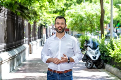 Luis Salaya, exalcalde de Cáceres, la semana pasada en Madrid.