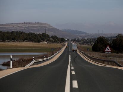 Carretera en Soria.