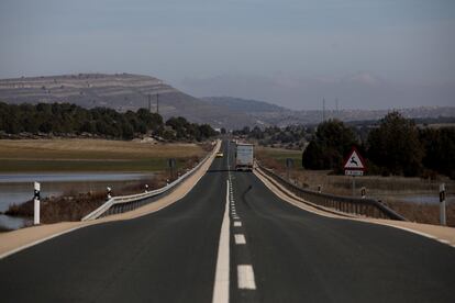 Carretera en Soria.