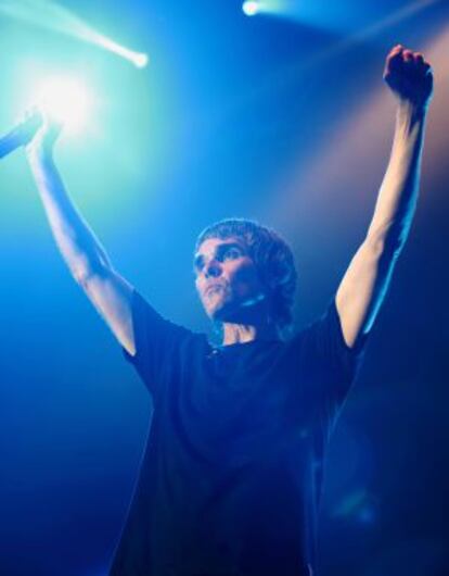 Ian Brown, el viernes en Barcelona