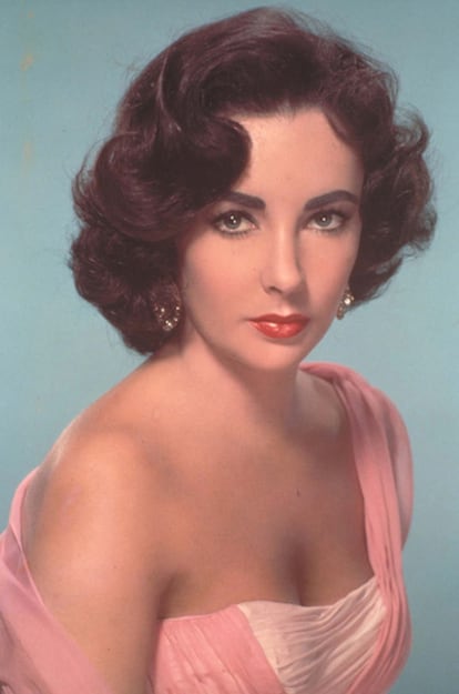 La actriz Liz Taylor.