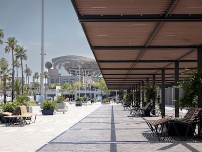 El Port Olimpic tras la reforma.