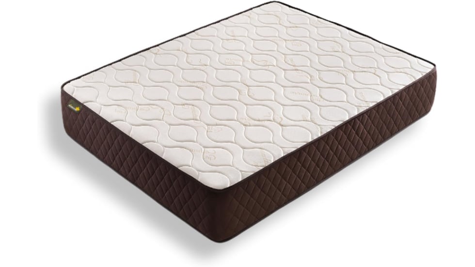 Vista del colchón viscoelástico de la marca Descansín.