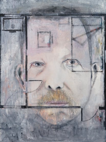 'Sin título (Autorretrato)' (2022), de Guillermo Kuitca.