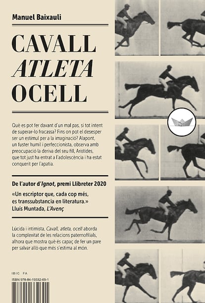 CAVALL ATLETA OCELL de Manuel Baixauli. Periscopi