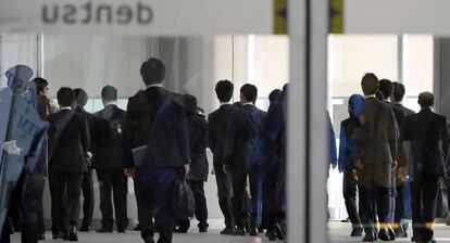 Una de las sedes de Dentsu en Japón
