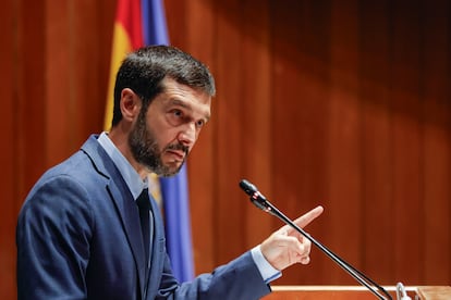 El ministro de Derechos Sociales, Consumo y Agenda 2030,  Pablo Bustinduy.