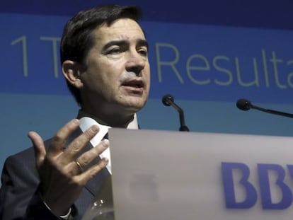 El consejero delegado de BBVA, Carlos Torres.