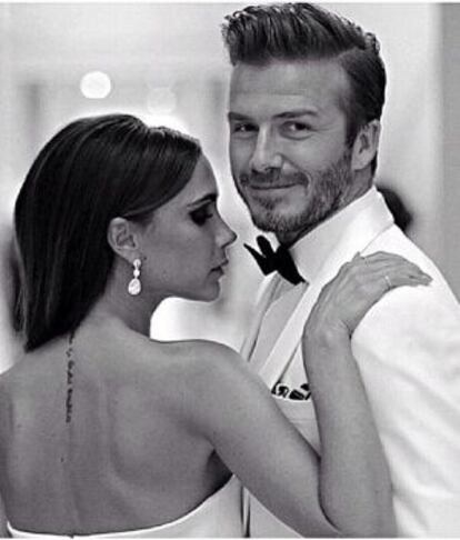 David y Victoria Beckham.