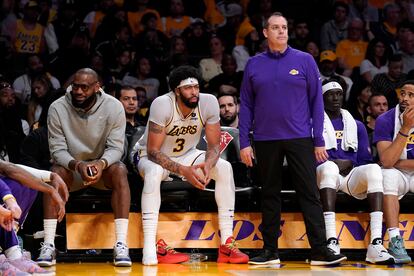 Frank Vogel, entrenador de los Lakers