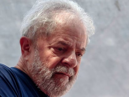 El expresidente Luiz Inacio Lula da Silva en una fotografía de abril de 2018.