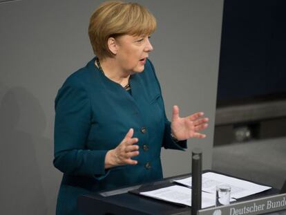 La canciller Angela Merkel
