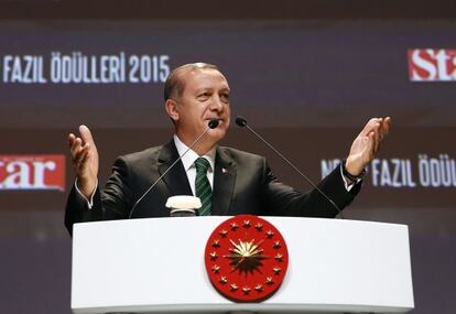 Recep Tayyip Erdogan, presidente de Turqu&iacute;a.