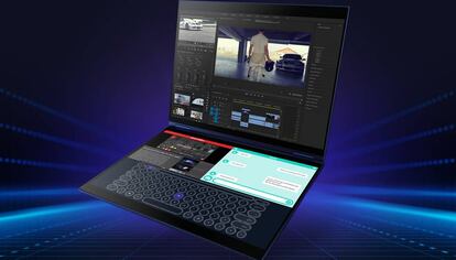 Asus Project Precog es un prototipo de la marca taiwanesa con dos pantalla, sin teclado físico.