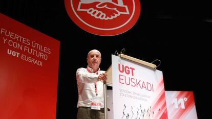 Raúl Arza, nuevo secretario general de UGT de Euskadi.