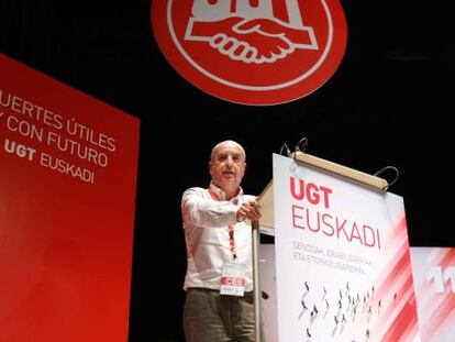 Raúl Arza, nuevo secretario general de UGT de Euskadi.