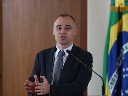 O novo ministro da Justiça, André Mendonça.
