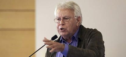 Felipe González, expresidente del Gobierno.