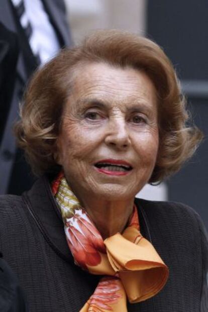 Liliane Bettencourt.