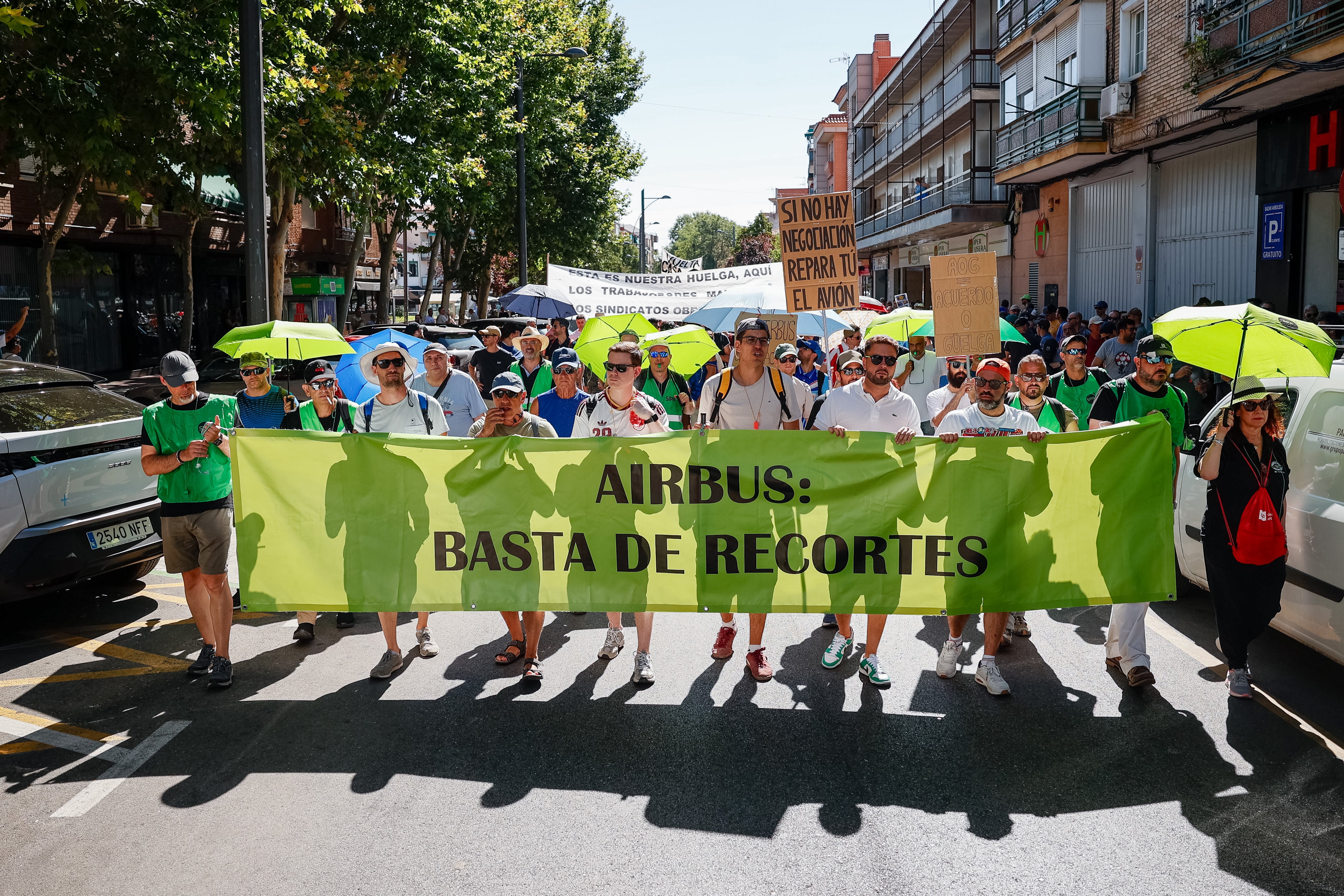 Los trabajadores de Airbus España se plantean una huelga indefinida a partir del 24 de agosto