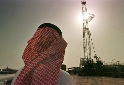 Instal·lació petroliera de l'empresa saudita Aramco. / JOHN MOORE (AP)