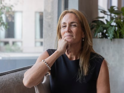 La directora de Pro Mujer, Carmen Correa, en Ciudad de México el 13 de mayo del 2025.