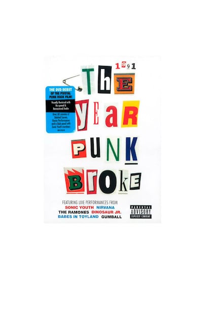 Reedición del documental 1991: The Year Punk Broke disponible en Colette por 21 euros.