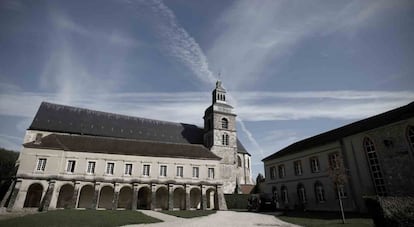 Abadía de Hautvillers, en la montaña de Reims